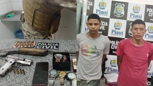 Bandidos do Bonde dos 40 são presos pela Polícia Civil do Piauí RP50