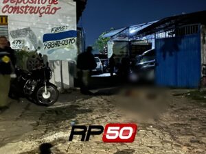 Crime em oficina na Piçarreira