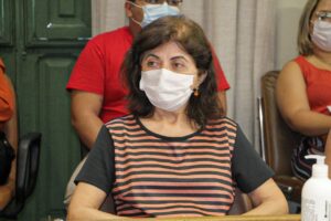 Enfermeira Clara Leal, presidente da FMS