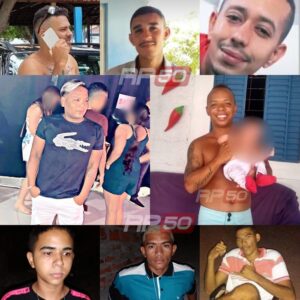 8 das 12 vítimas