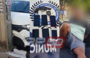 Preso pela GCM no Dirceu em Teresina