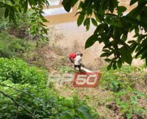 Resgate de um corpo no rio Poti em Teresina