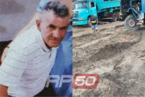 Motorist morre esmagado em Altos