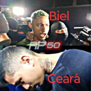 Biel (acima( e Ceará (abaixo), participaram diretamente da morte de Flávia Wanzeleer