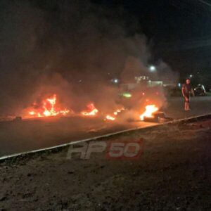Protesto pede energia no Vale do Gavião