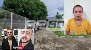 Layane presa por envolvimento na morte de Marcelo Bombado