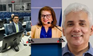 Valdemir Virgino, Graça Amorim e Ronney Lustosa