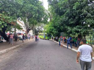 Paralisação dos ônibus em Teresina