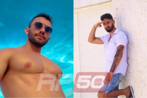 Dj Rodolpho e modelo Iure