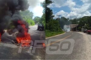 Manifestação no Encontro dos Rios em Teresina