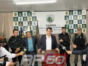 Entrevista coletiva na sede da SSP-PI