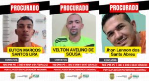 Procurados pelas forças policiais do Piauí