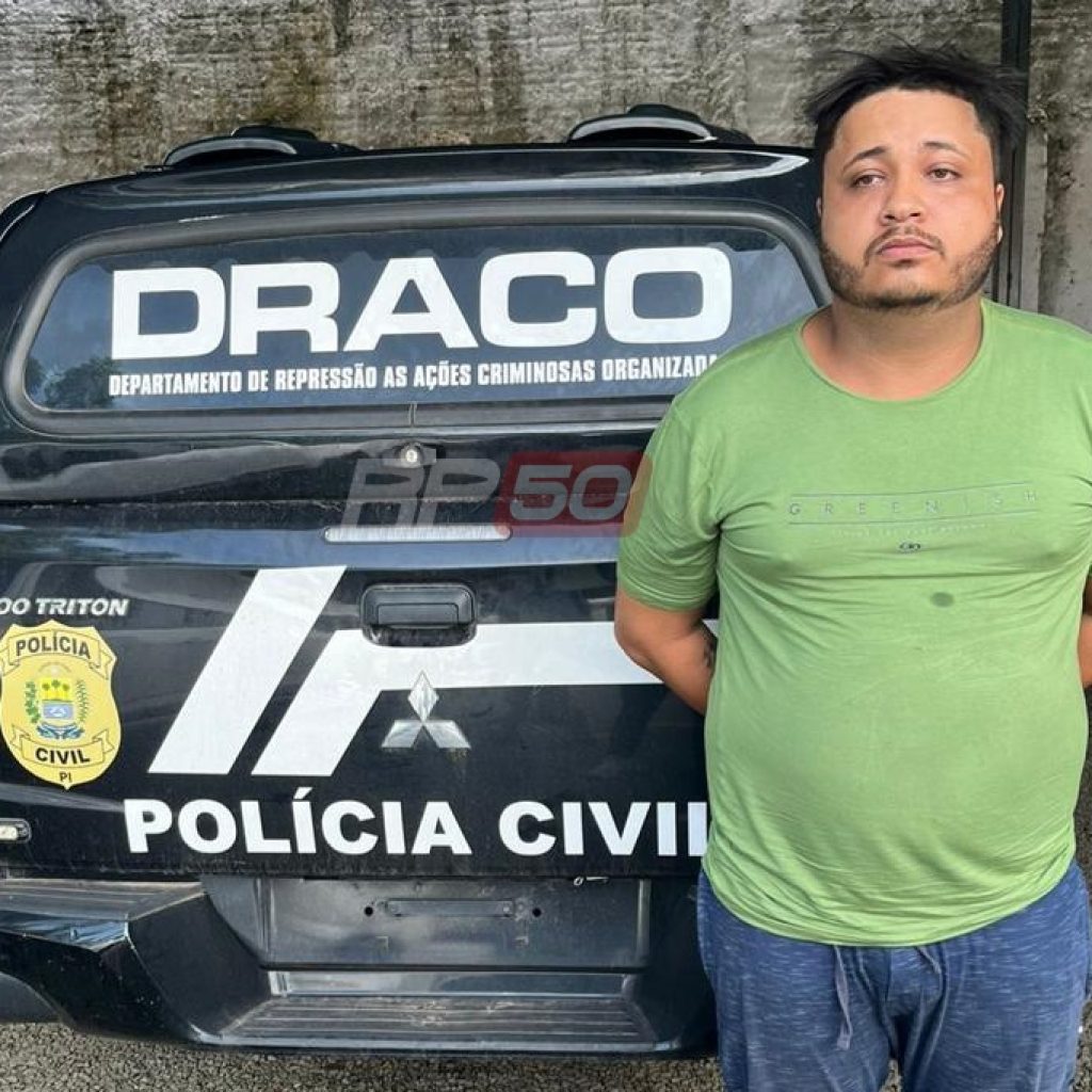 Jorge Florêncio Viana Júnior, o JJ, preso pelo DRACO