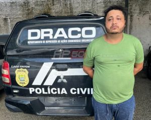 Jorge Florêncio Viana Júnior, o JJ, preso pelo DRACO