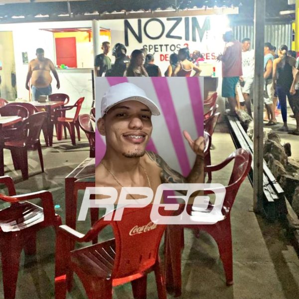 Evandro, morto com 5 tiros em uma espetaria